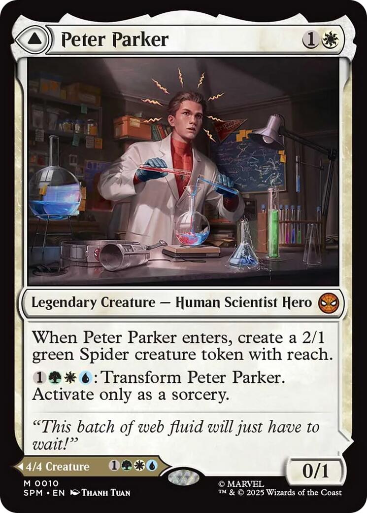 Peter Parker [Marvel's Spider-Man] MTG Single Magic: The Gathering | Red Claw Gaming