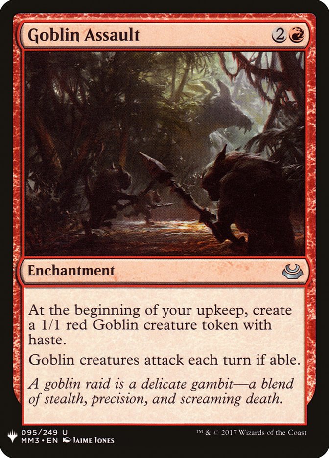 Goblin Assault [Mystery Booster] MTG Single Magic: The Gathering | Red Claw Gaming