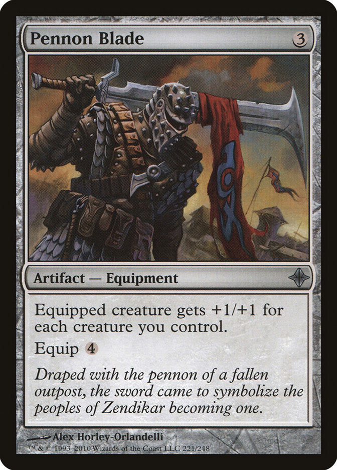 Pennon Blade [Rise of the Eldrazi] MTG Single Magic: The Gathering | Red Claw Gaming