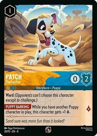 Patch - Playful Pup (30/P2) [Promo Cards] Lorcana Single Disney | Red Claw Gaming