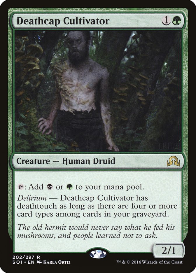 Deathcap Cultivator [Shadows over Innistrad] MTG Single Magic: The Gathering | Red Claw Gaming