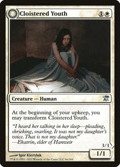 Cloistered Youth // Unholy Fiend [Innistrad] MTG Single Magic: The Gathering | Red Claw Gaming