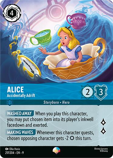 Alice - Accidentally Adrift (Epic) (217/204) [Fabled] Lorcana Single Disney | Red Claw Gaming