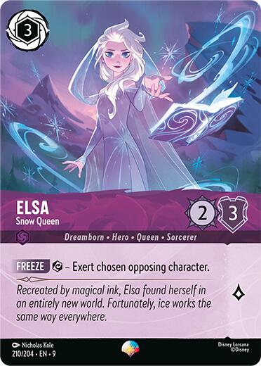 Elsa - Snow Queen (Epic) (210/204) [Fabled] Lorcana Single Disney | Red Claw Gaming