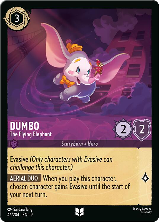 Dumbo - The Flying Elephant (46/204) [Fabled] Lorcana Single Disney | Red Claw Gaming