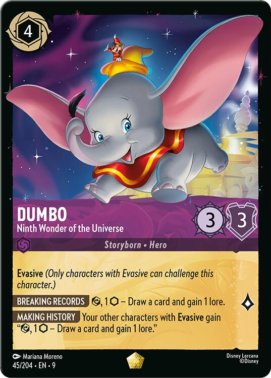 Dumbo - Ninth Wonder of the Universe (45/204) [Fabled] Lorcana Single Disney | Red Claw Gaming