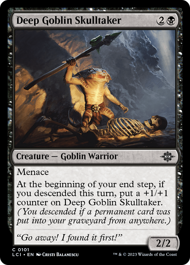 Deep Goblin Skulltaker [The Lost Caverns of Ixalan] MTG Single Magic: The Gathering    | Red Claw Gaming