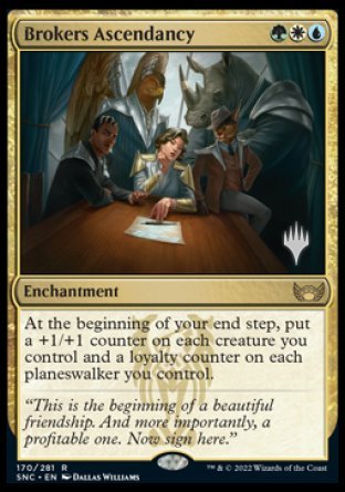 Brokers Ascendancy (Promo Pack) [Streets of New Capenna Promos] MTG Single Magic: The Gathering | Red Claw Gaming