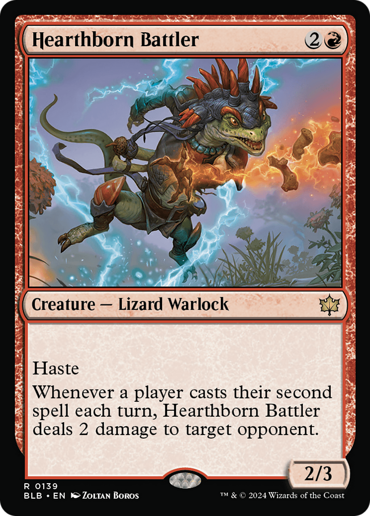 Hearthborn Battler [Bloomburrow] MTG Single Magic: The Gathering | Red Claw Gaming