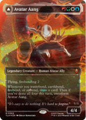 Avatar Aang (Raised Foil) [Avatar: The Last Airbender] MTG Single Magic: The Gathering | Red Claw Gaming