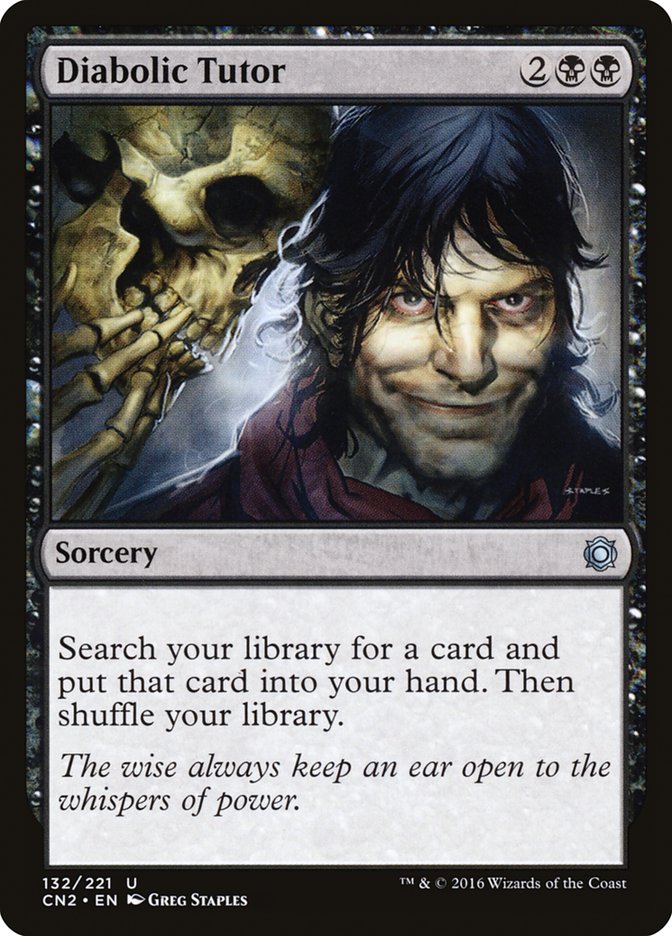 Diabolic Tutor [Conspiracy: Take the Crown] MTG Single Magic: The Gathering | Red Claw Gaming