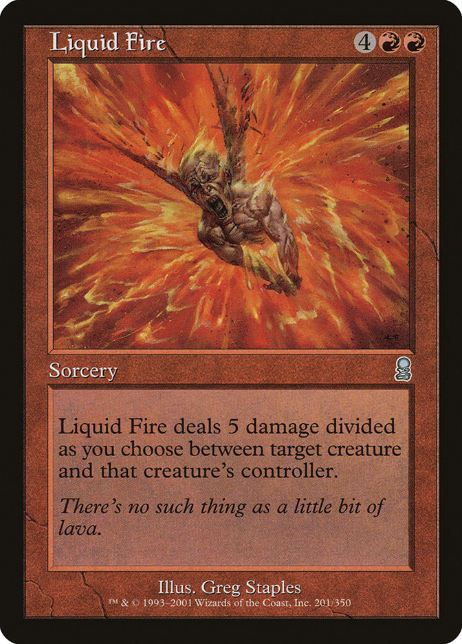 Liquid Fire [Odyssey] MTG Single Magic: The Gathering | Red Claw Gaming