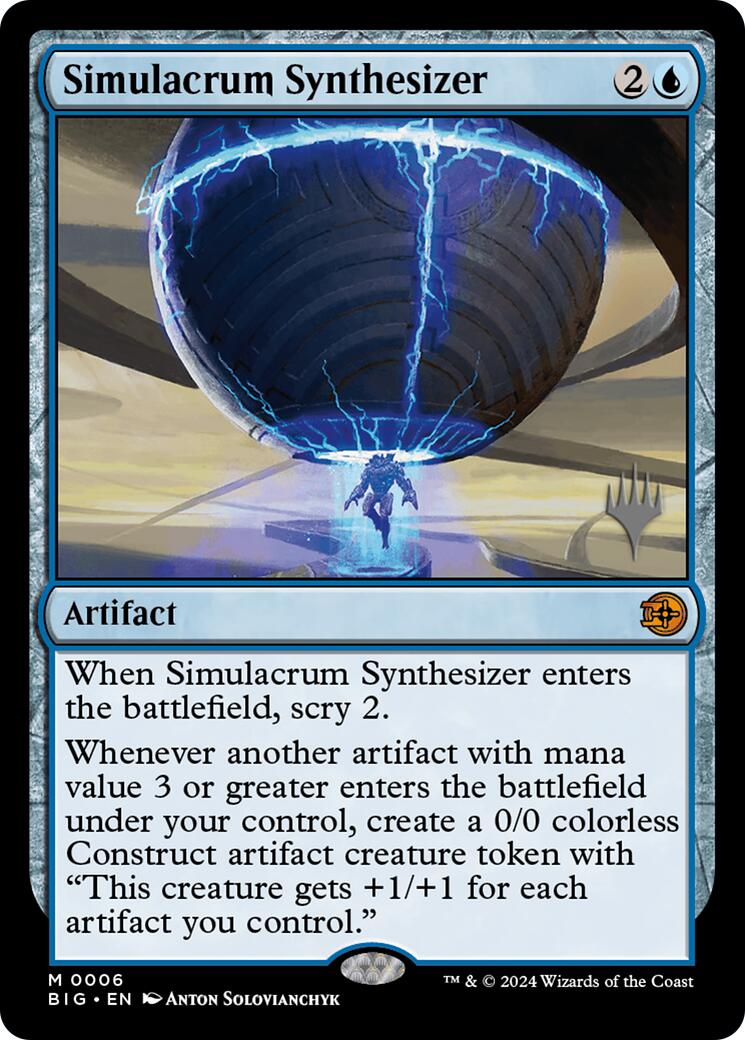 Simulacrum Synthesizer [Edge of Eternities Promo Pack] MTG Single Magic: The Gathering | Red Claw Gaming