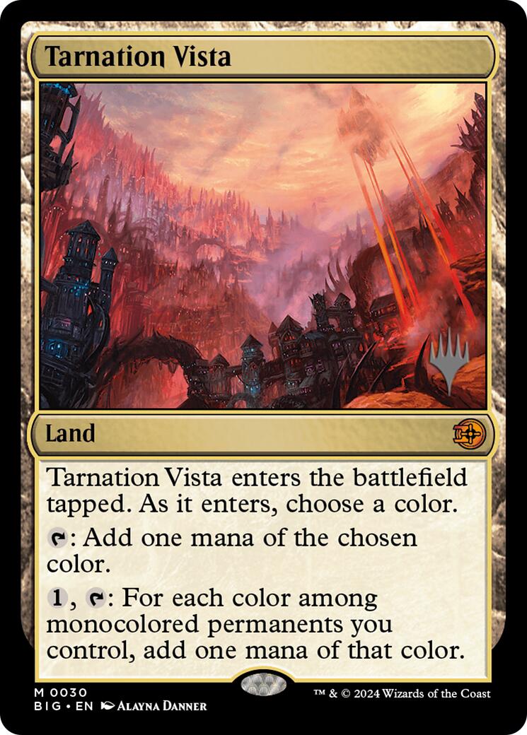 Tarnation Vista (Promo Pack) [Edge of Eternities Promo Pack] MTG Single Magic: The Gathering | Red Claw Gaming