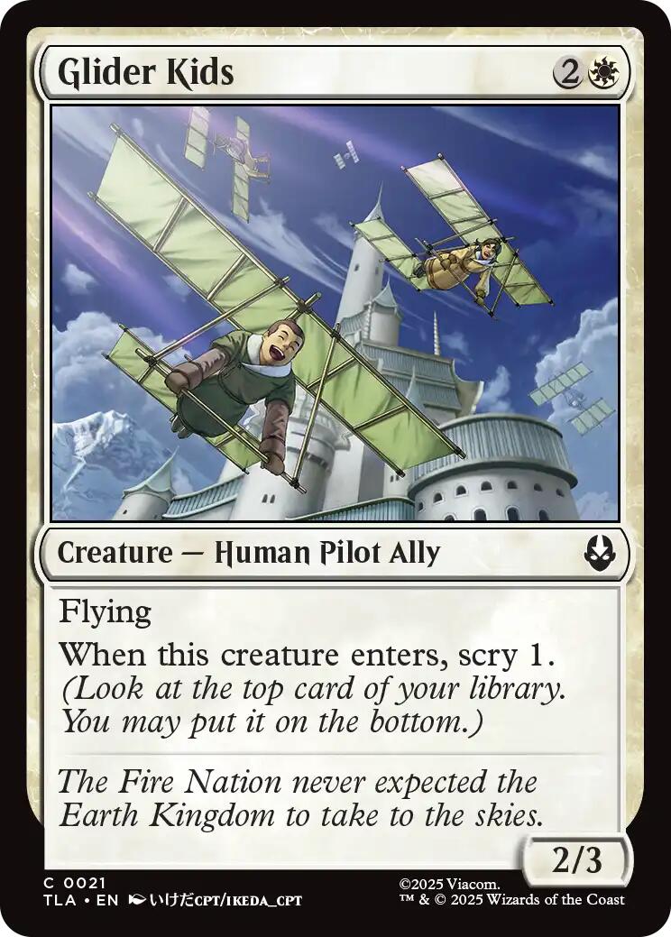 Glider Kids [Avatar: The Last Airbender] MTG Single Magic: The Gathering | Red Claw Gaming