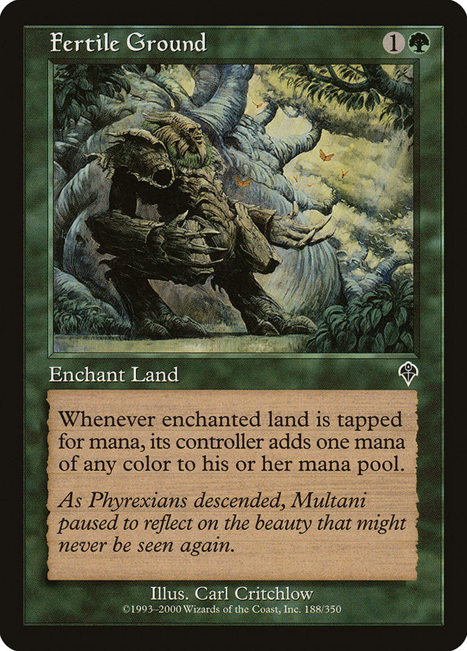 Fertile Ground [Invasion] MTG Single Magic: The Gathering | Red Claw Gaming
