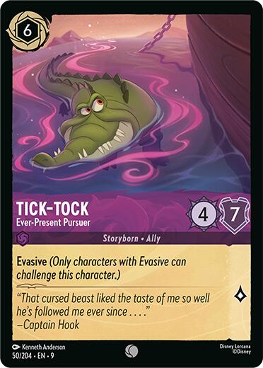 Tick-Tock - Ever-Present Pursuer (50/204) [Fabled] Lorcana Single Disney | Red Claw Gaming