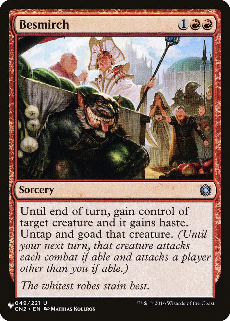 Besmirch [The List] MTG Single Magic: The Gathering | Red Claw Gaming