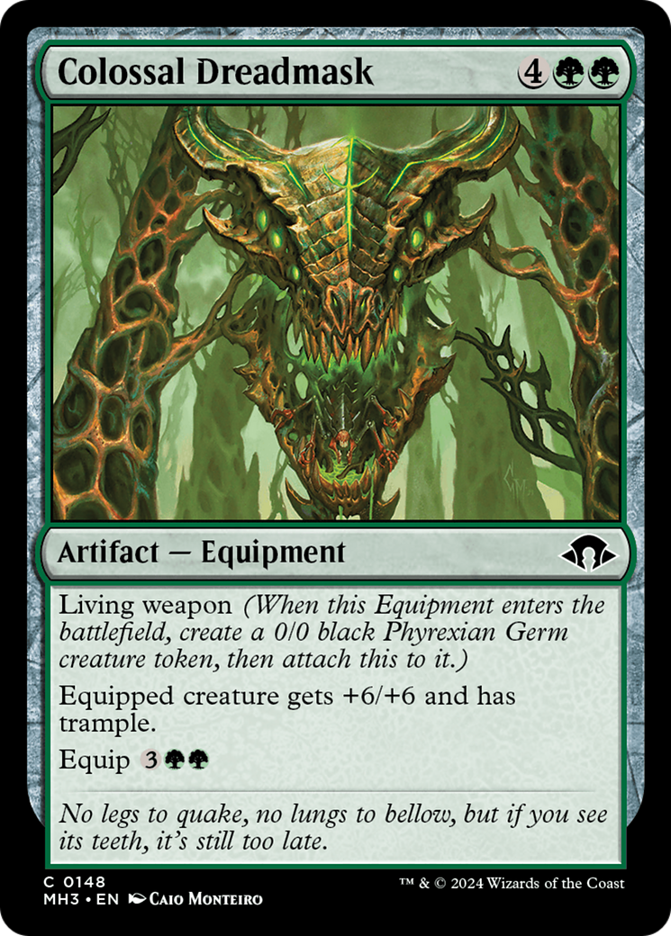 Colossal Dreadmask [Modern Horizons 3] MTG Single Magic: The Gathering | Red Claw Gaming