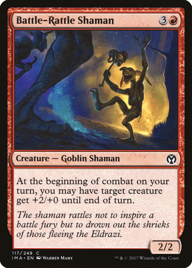 Battle-Rattle Shaman [Iconic Masters] MTG Single Magic: The Gathering | Red Claw Gaming