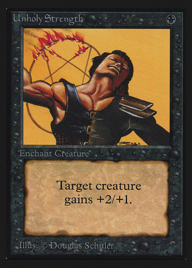 Unholy Strength [Collectors' Edition] MTG Single Magic: The Gathering | Red Claw Gaming