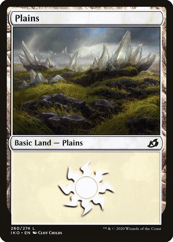 Plains (260) [Ikoria: Lair of Behemoths] MTG Single Magic: The Gathering | Red Claw Gaming