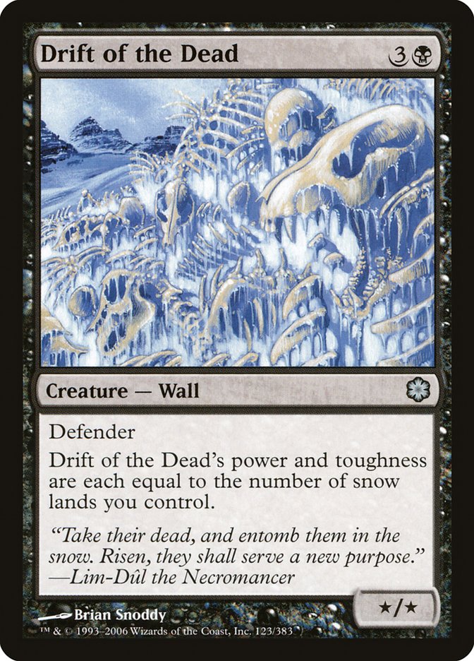 Drift of the Dead [Coldsnap Theme Decks] MTG Single Magic: The Gathering | Red Claw Gaming