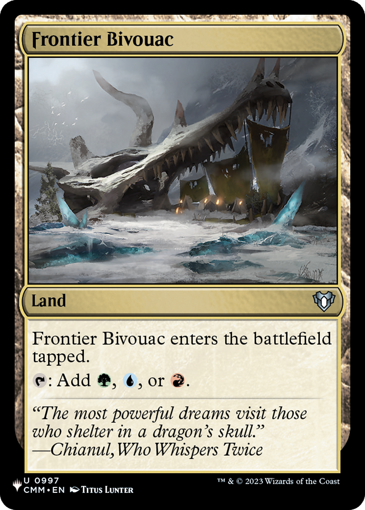 Frontier Bivouac (CMM) [The List] MTG Single Magic: The Gathering | Red Claw Gaming