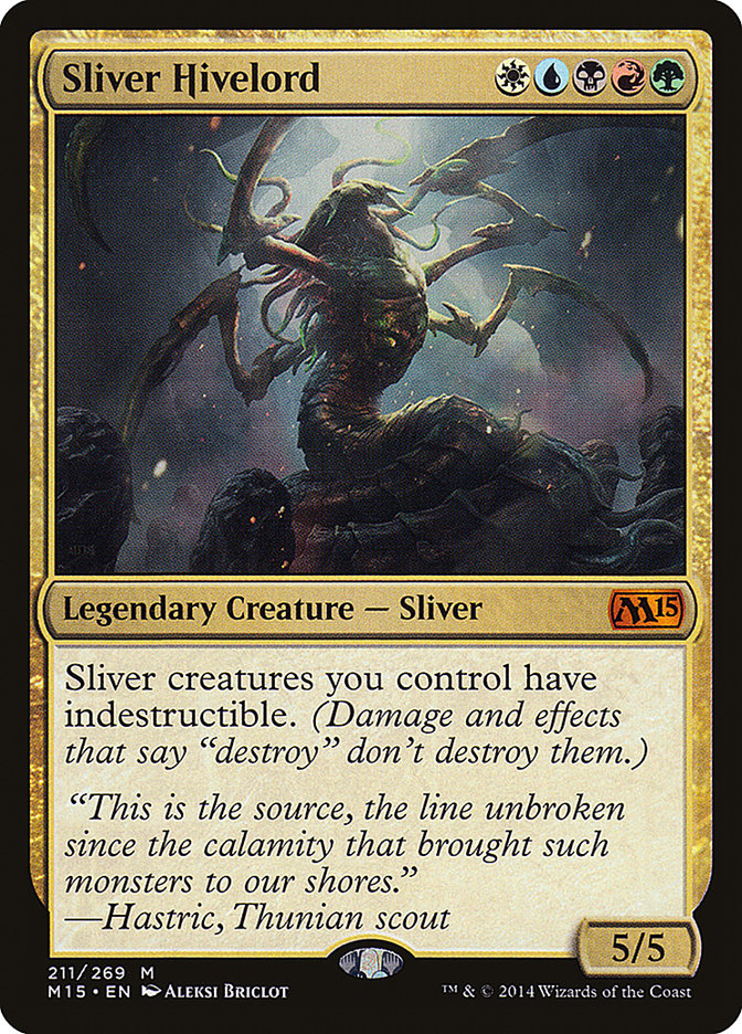 Sliver Hivelord [Magic 2015] MTG Single Magic: The Gathering | Red Claw Gaming