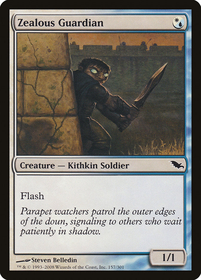 Zealous Guardian [Shadowmoor] MTG Single Magic: The Gathering | Red Claw Gaming