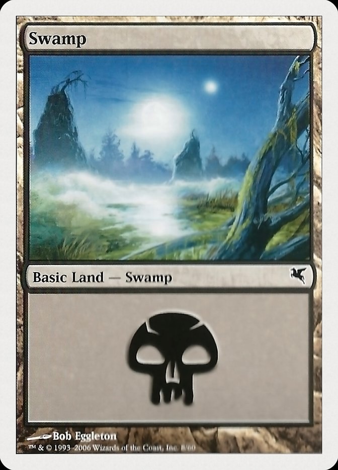 Swamp (08) [Hachette UK] MTG Single Magic: The Gathering | Red Claw Gaming