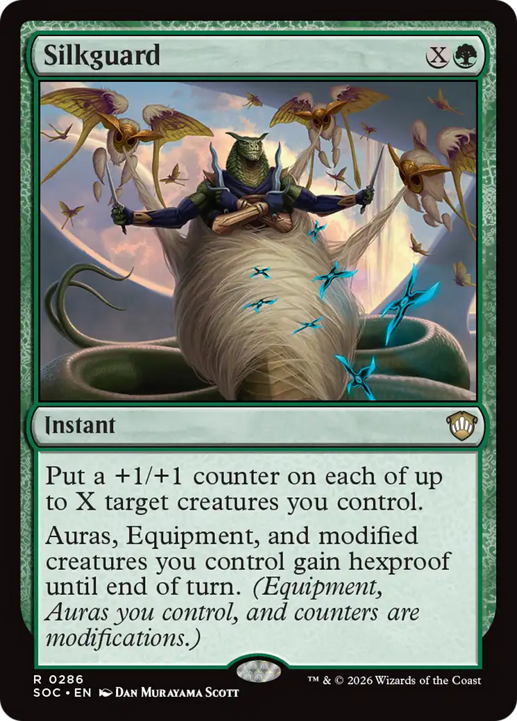 Silkguard [Secrets of Strixhaven Commander] MTG Single Magic: The Gathering | Red Claw Gaming
