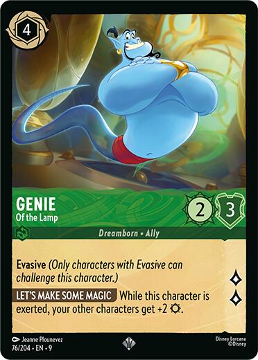 Genie - Of the Lamp (76/204) [Fabled] Lorcana Single Disney | Red Claw Gaming