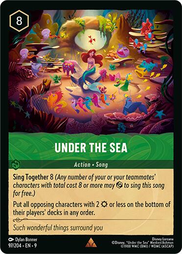 Under the Sea (97/204) [Fabled] Lorcana Single Disney | Red Claw Gaming