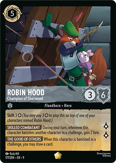 Robin Hood - Champion of Sherwood (177/204) [Fabled] Lorcana Single Disney | Red Claw Gaming