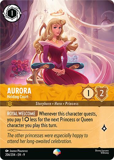 Aurora - Holding Court (Epic) (206/204) [Fabled] Lorcana Single Disney | Red Claw Gaming