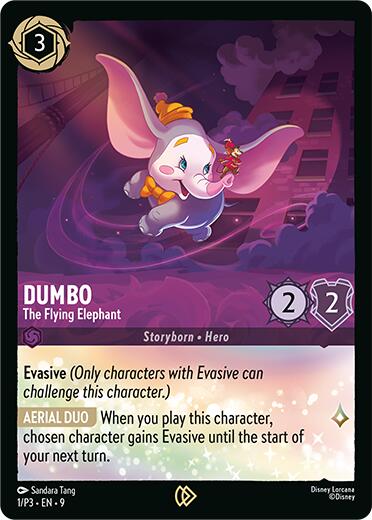Dumbo - The Flying Elephant (1/P3) [Promo Cards] Lorcana Single Disney | Red Claw Gaming