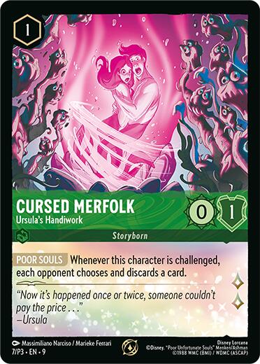 Cursed Merfolk - Ursula's Handiwork (7/P3) [Promo Cards] Lorcana Single Disney | Red Claw Gaming