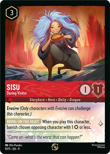 Sisu - Daring Visitor (9/P3) [Promo Cards] Lorcana Single Disney | Red Claw Gaming