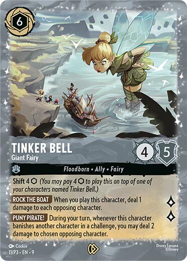 Tinker Bell - Giant Fairy (11/P3) [Promo Cards] Lorcana Single Disney | Red Claw Gaming