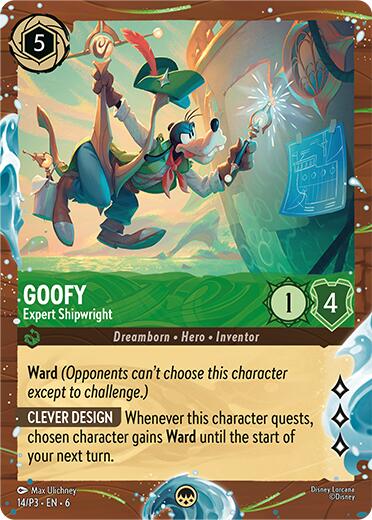 Goofy - Expert Shipwright (Disney Cruise Promo) (14/P3) [Promo Cards] Lorcana Single Disney | Red Claw Gaming