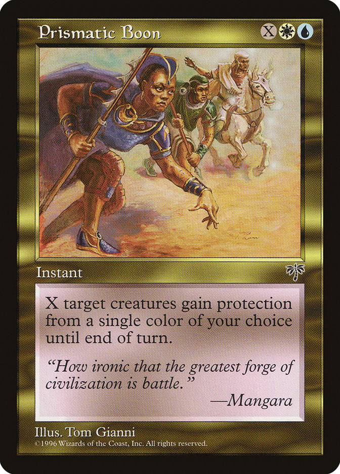 Prismatic Boon [Mirage] MTG Single Magic: The Gathering | Red Claw Gaming