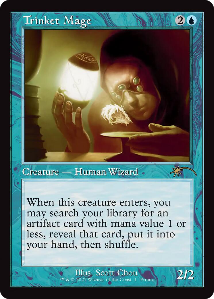 Trinket Mage (Retro Frame) [Standard Showdown Promos] MTG Single Magic: The Gathering | Red Claw Gaming
