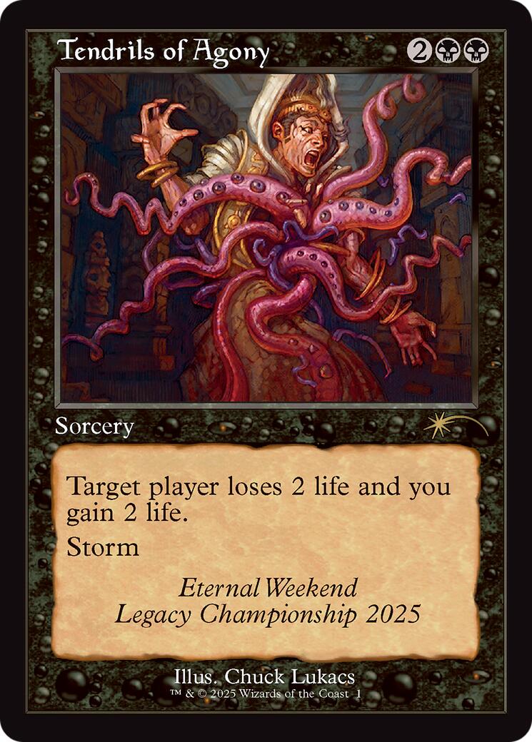 Tendrils of Agony (Retro Frame) (Eternal Weekend 2025 Promo) [Eternal Weekend] MTG Single Magic: The Gathering | Red Claw Gaming