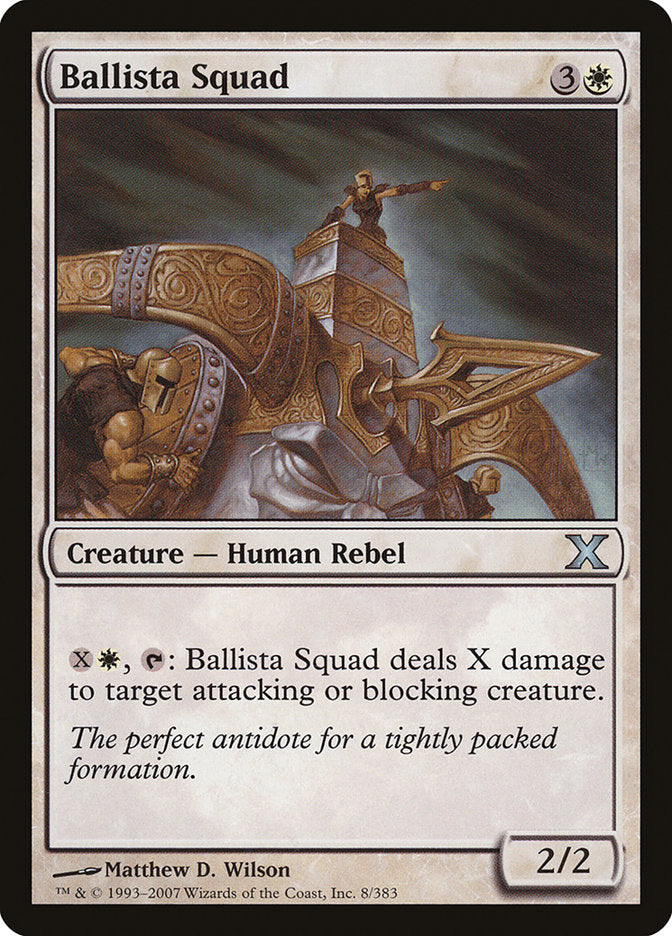 Ballista Squad [Tenth Edition] MTG Single Magic: The Gathering | Red Claw Gaming