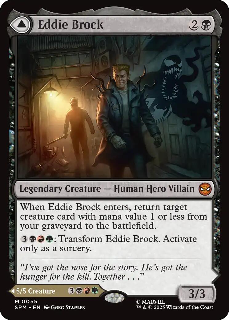 Eddie Brock [Marvel's Spider-Man] MTG Single Magic: The Gathering | Red Claw Gaming