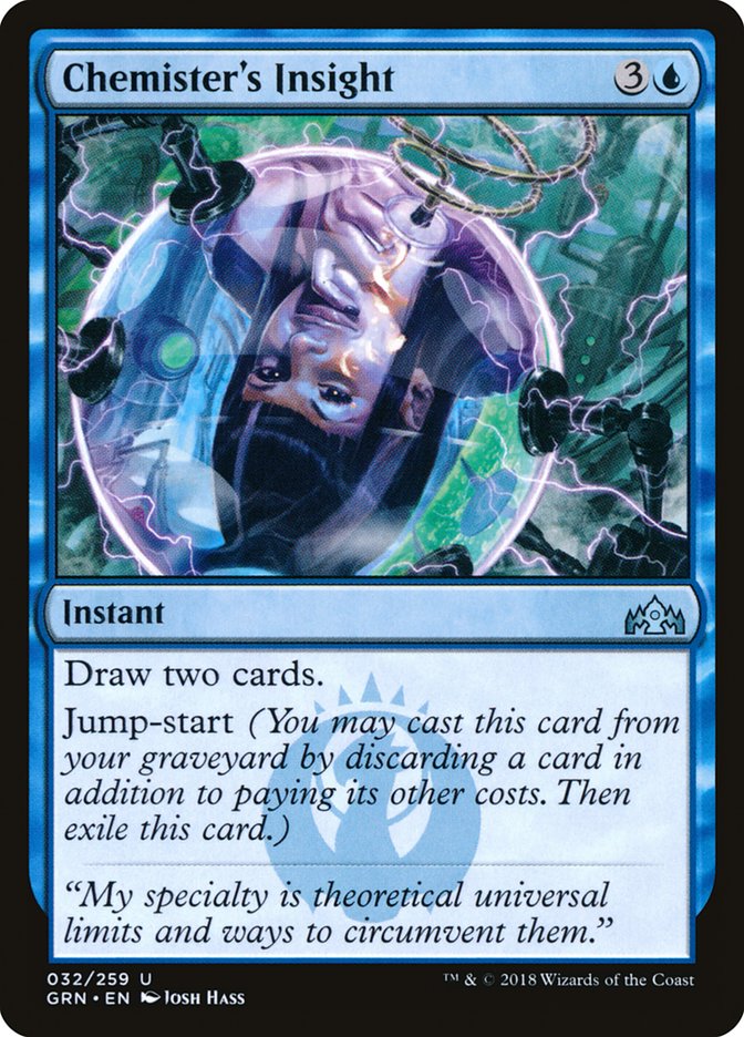 Chemister's Insight [Guilds of Ravnica] MTG Single Magic: The Gathering | Red Claw Gaming