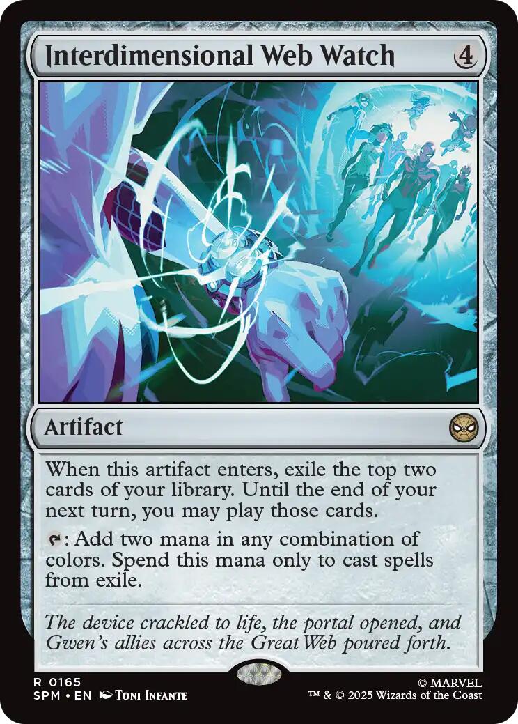 Interdimensional Web Watch [Marvel's Spider-Man] MTG Single Magic: The Gathering | Red Claw Gaming