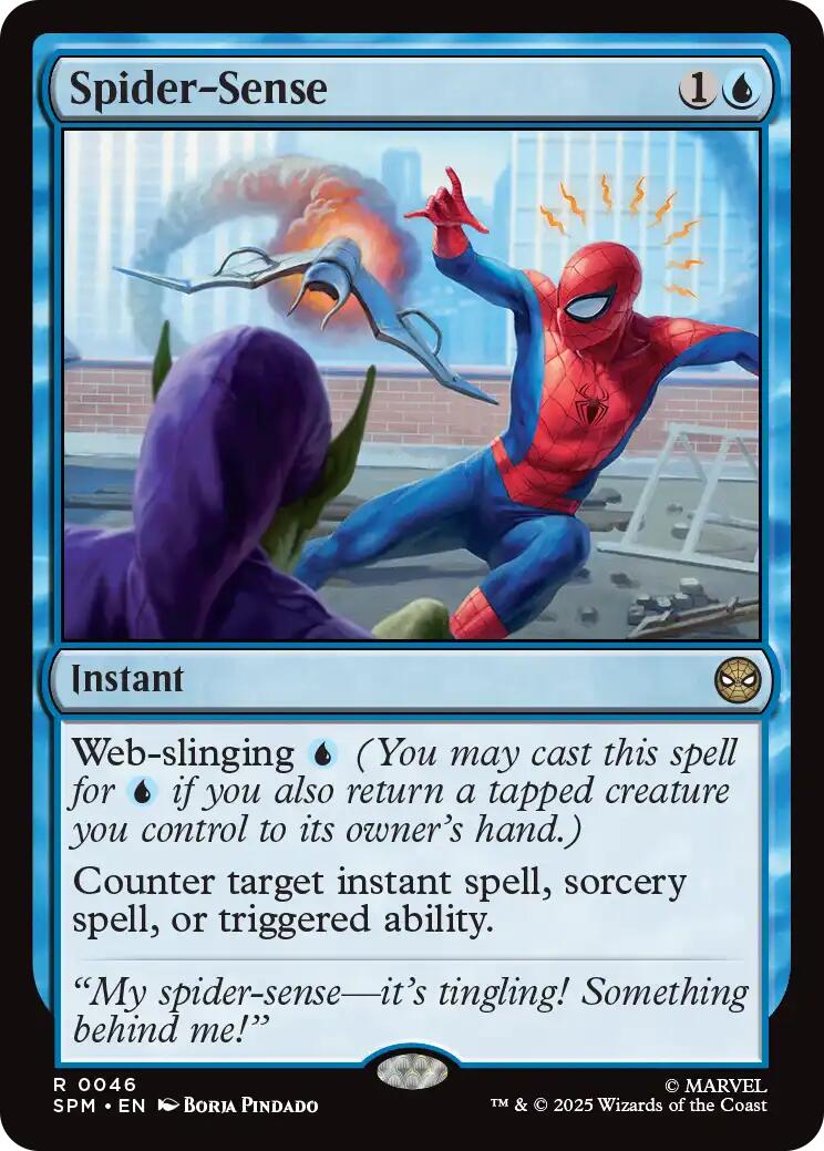 Spider-Sense [Marvel's Spider-Man] MTG Single Magic: The Gathering | Red Claw Gaming
