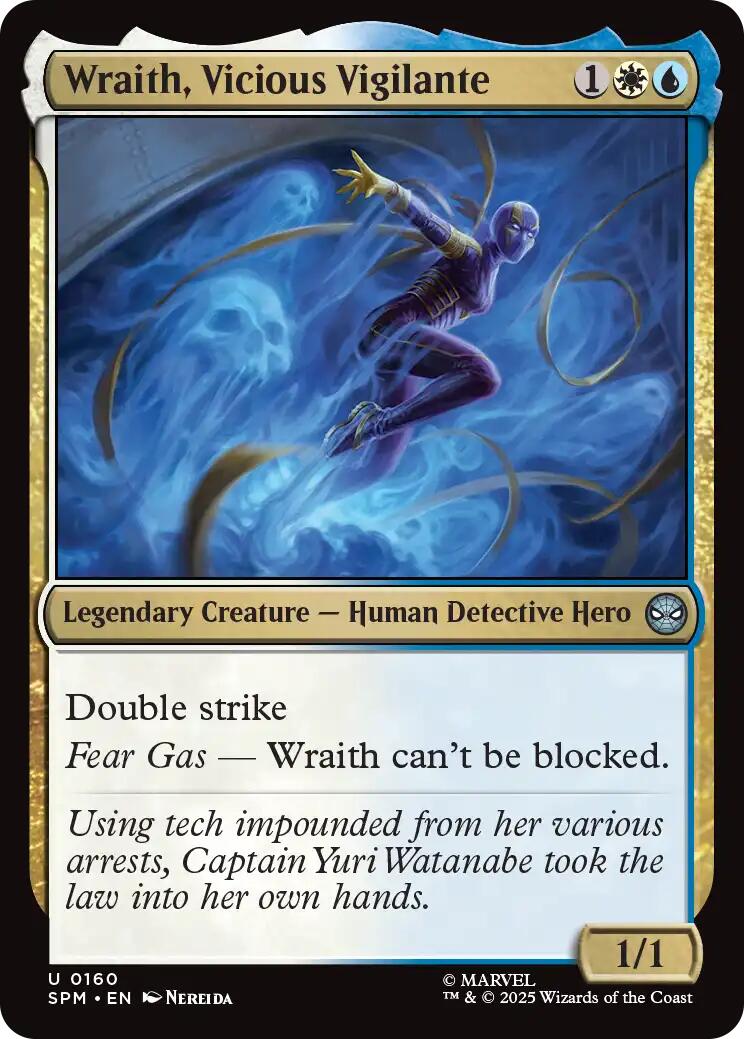 Wraith, Vicious Vigilante [Marvel's Spider-Man] MTG Single Magic: The Gathering | Red Claw Gaming
